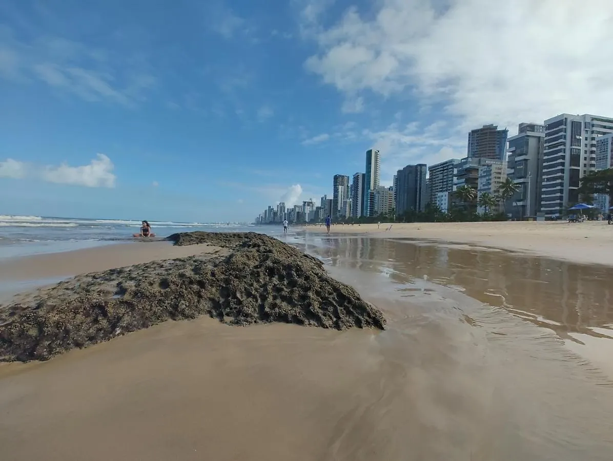 Eco Flat Recife - Vista Ao Mar De Boa Viagemアパートメント